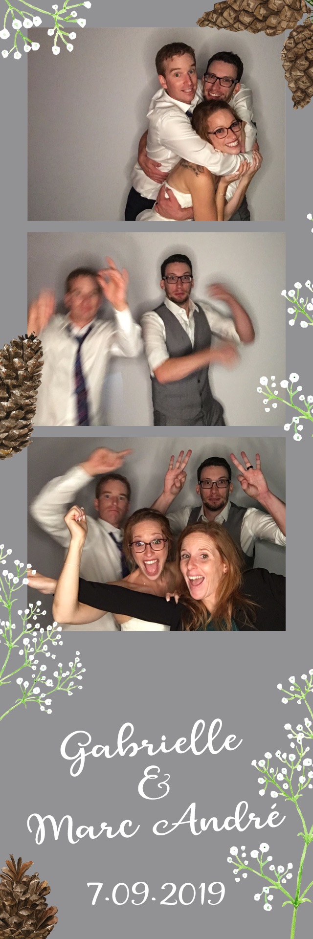 Mariage de Gabrielle et Marc-André | View more photos from the event at album.pbooth.red/u/Photobooth-RED/Mariage-de-Gabrielle-et-Marc-André